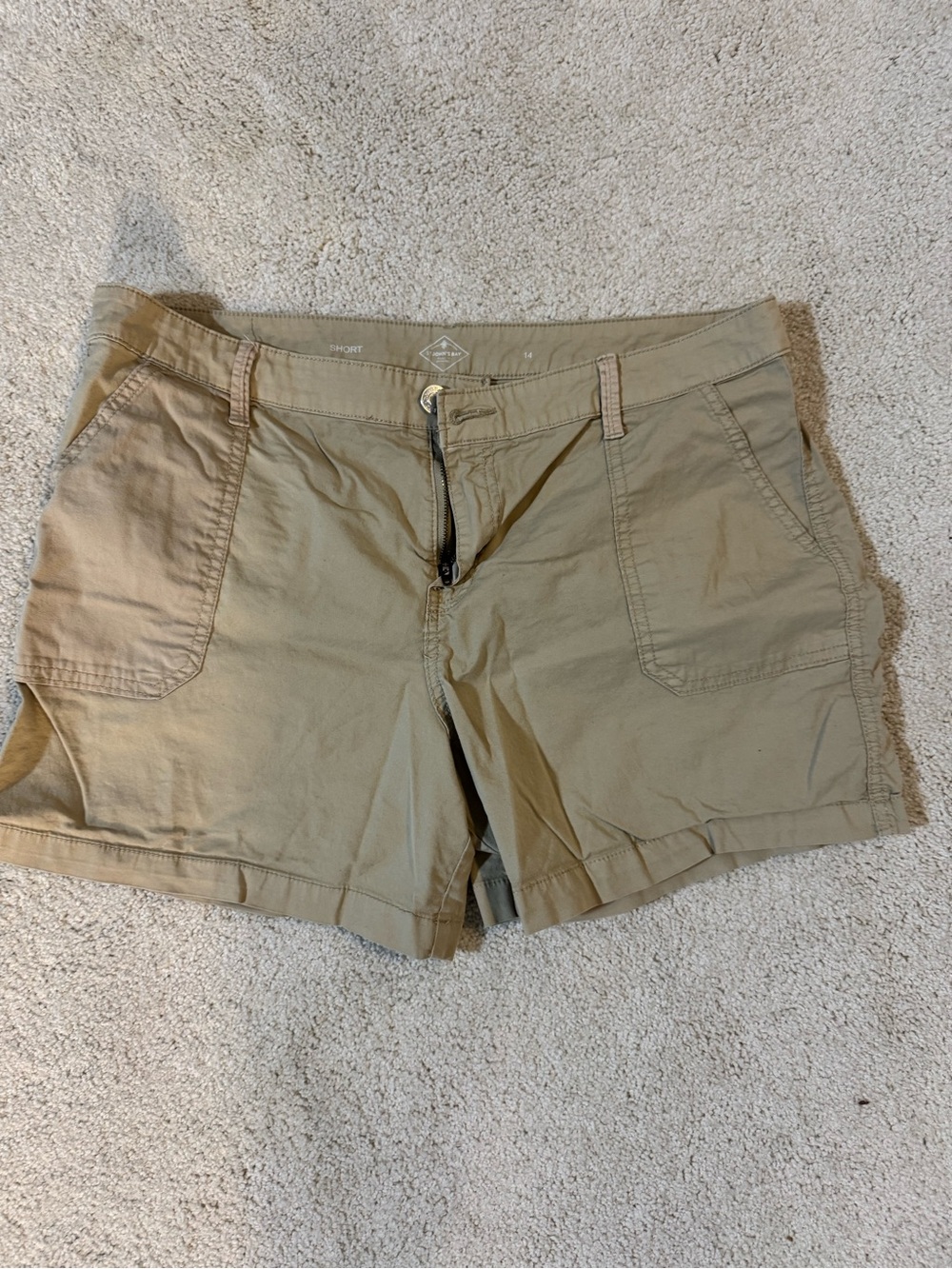 St. John’s Bay Khaki Shorts